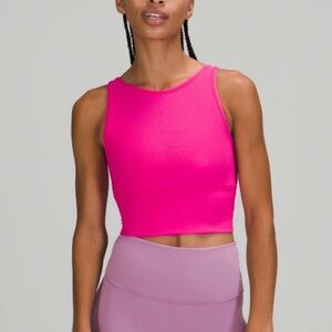 Lululemon reversible tank sonic pink